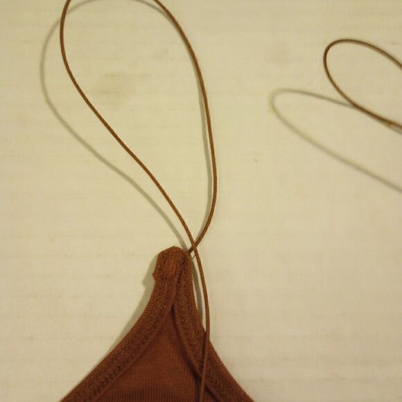 - ✨ New double zero spaghetti strap bodysuit - Picture 5 of 12